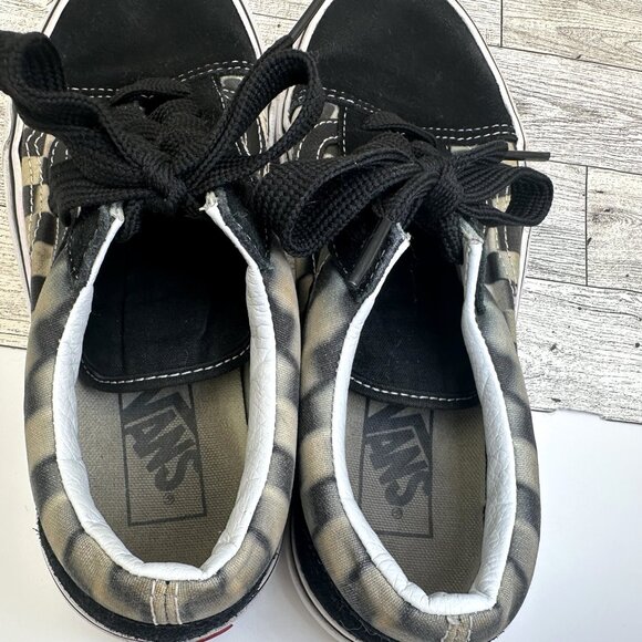 VANS‎ Off The Wall Canvas B&W Checkerboard Sneaker (Men Size 6, Women Size 7.5) - Picture 8 of 11